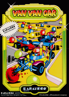 Van-Van Car (Karateco) Arcade Game Cover
